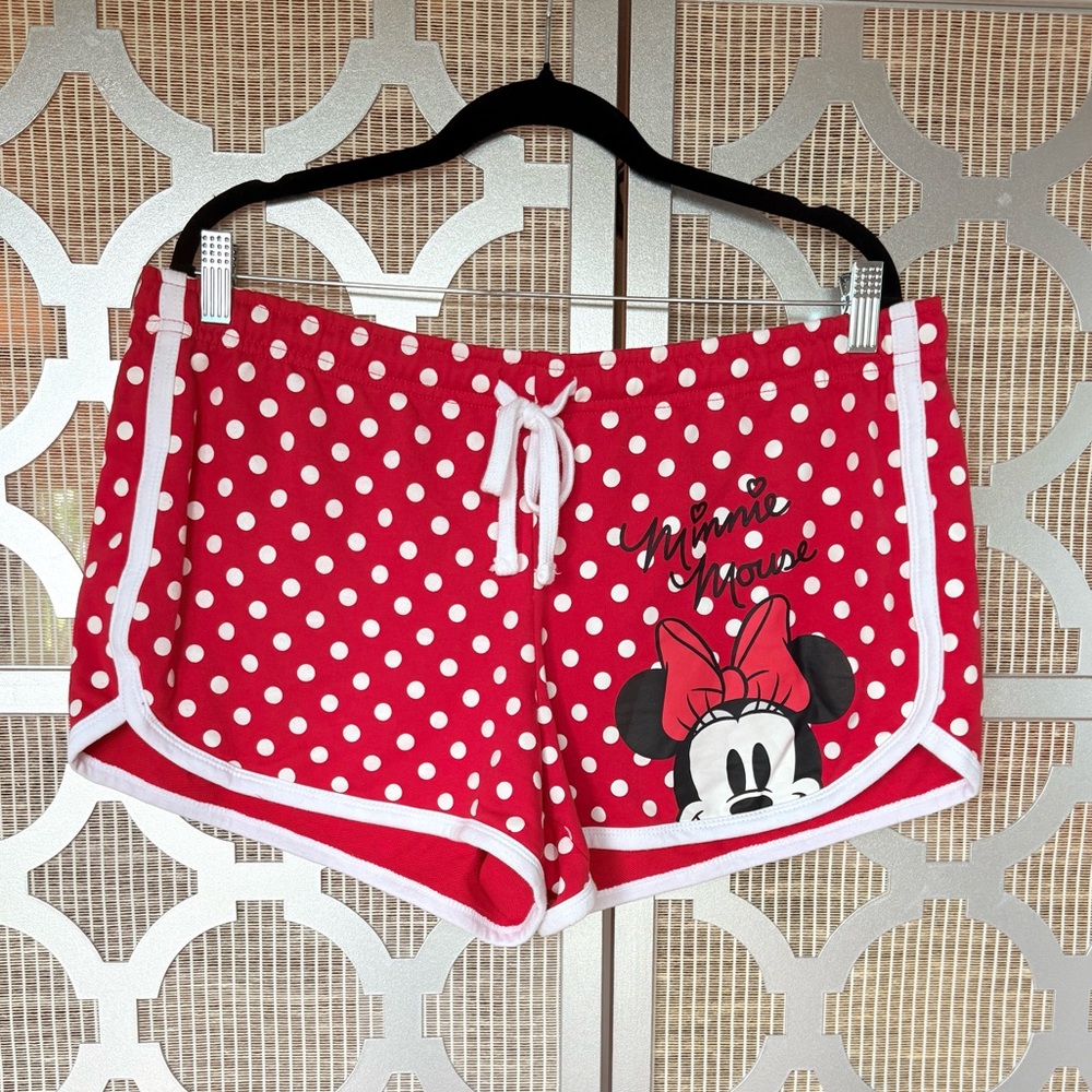 Minnie Mouse Red Polka Dot Woman’s Shorts